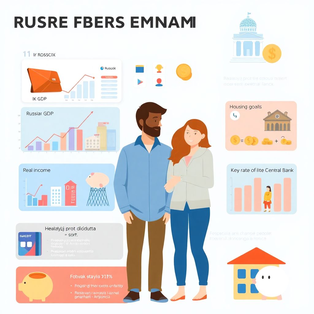 Экономика России на пальцах: как ВВП, ставка ЦБ и бюджет влияют на ваш кошелек
