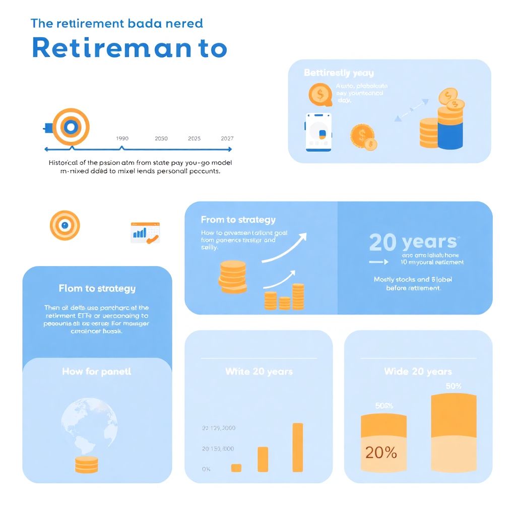 Пенсия своими силами: стратегии инвестиций за 20, 10 и 5 лет до нее