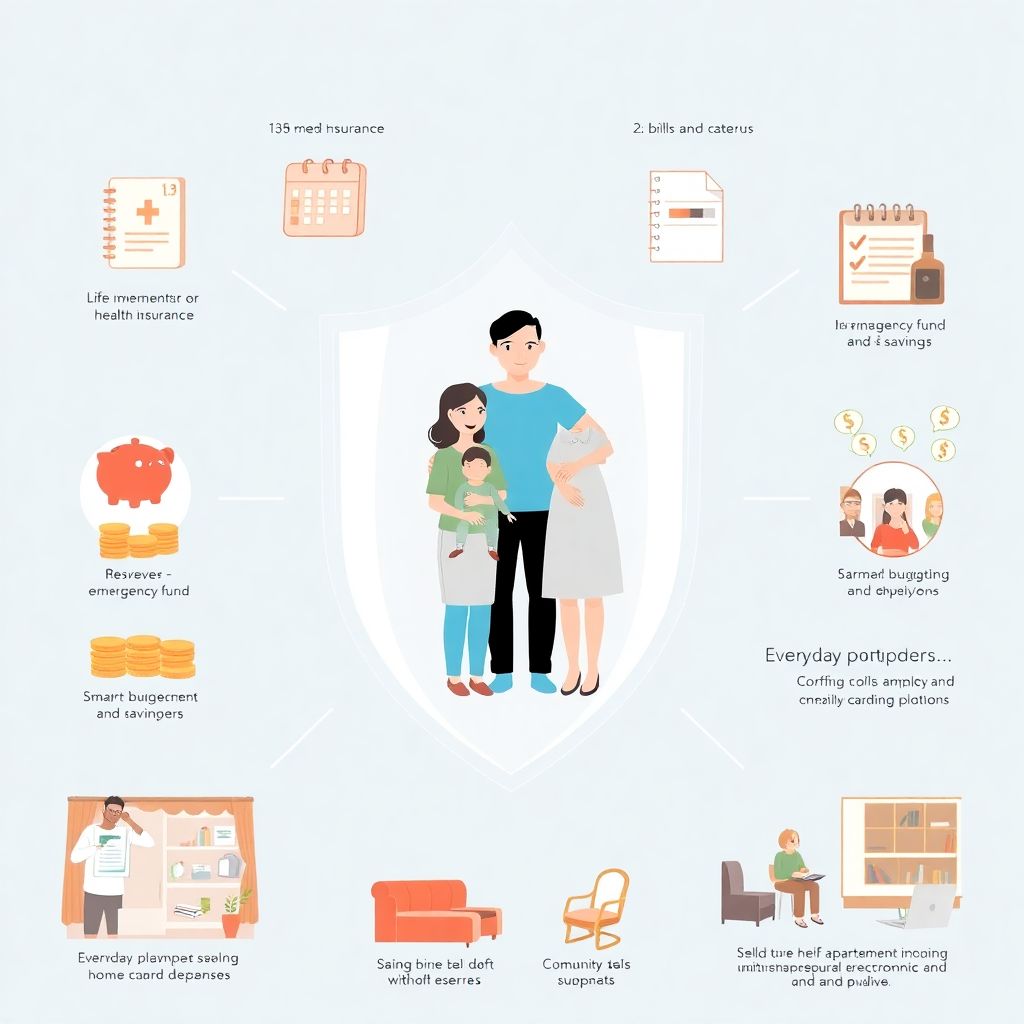 Финансовая безопасность семьи: как создать резервы, оформить страховку и защиту