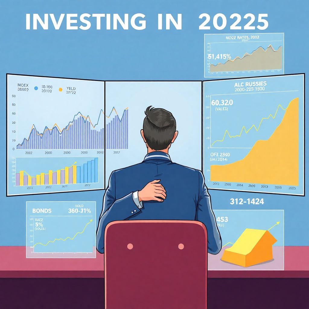 Во что инвестировать в 2025 году: российские акции, облигации или золото