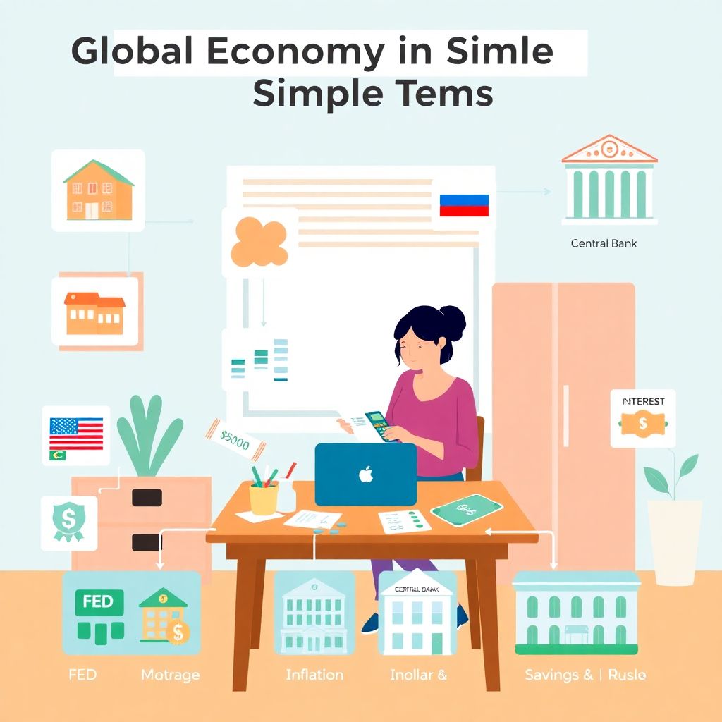 Глобальная экономика простыми словами: как решения ФРС и ЦБ влияют на кошелёк
